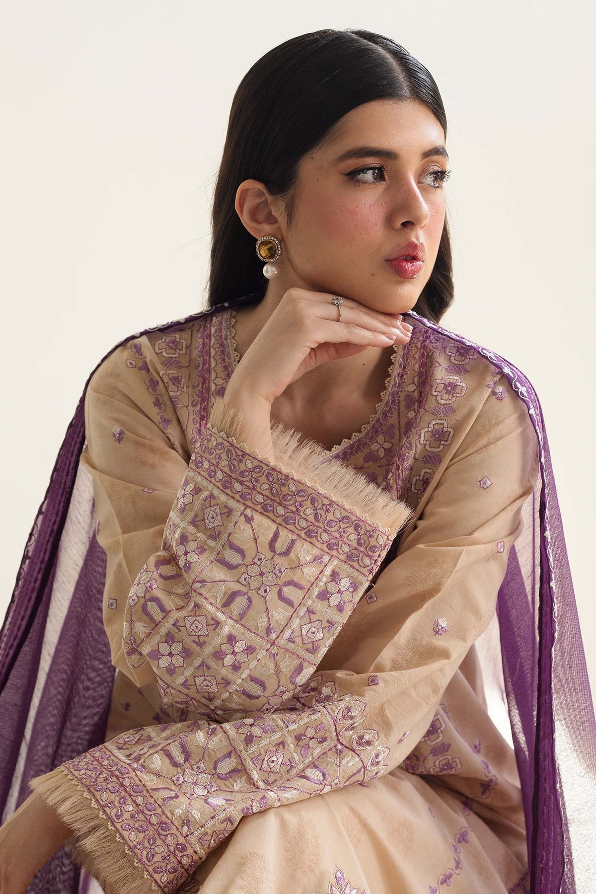 Zara Shahjahan | Coco Lawn Vol 2 | DINARA-5B - Official Zara Shahjahan stockist in UK - Sakeena London