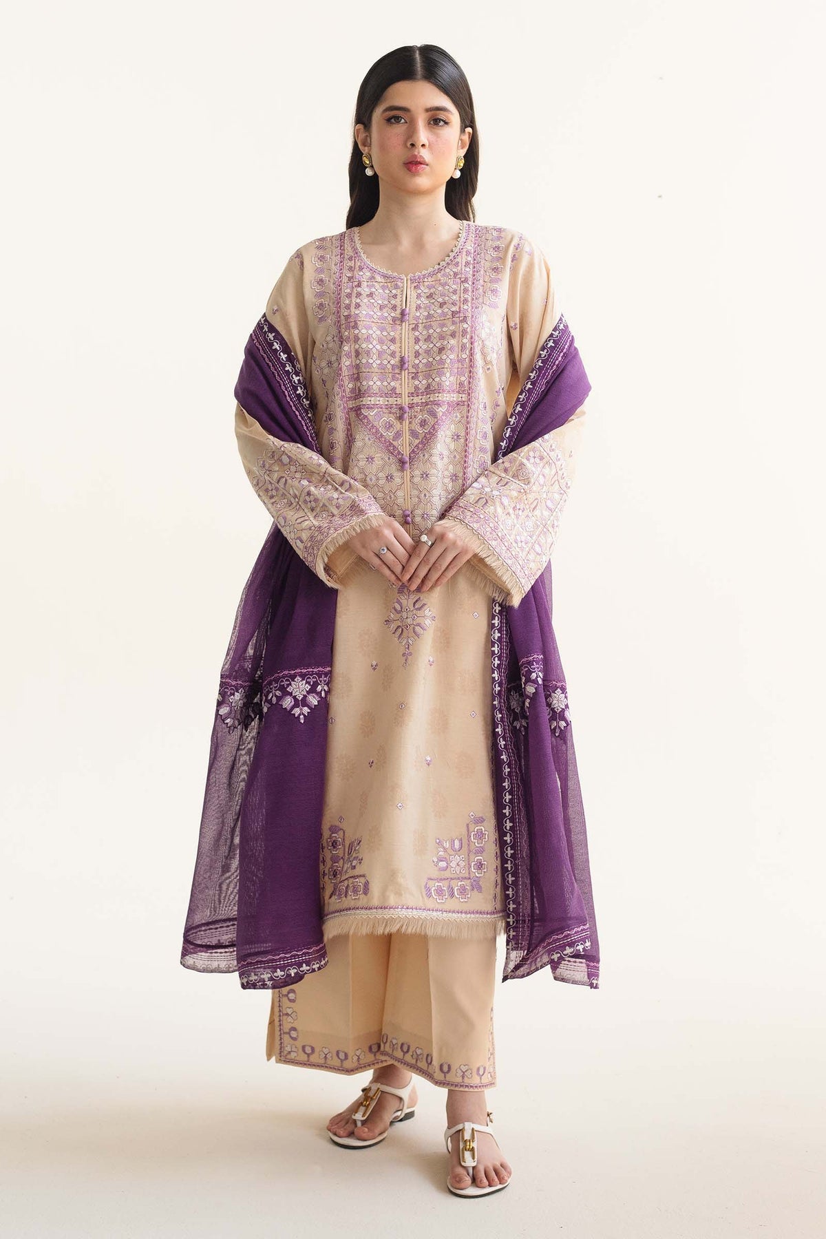 Zara Shahjahan | Coco Lawn Vol 2 | DINARA-5B - Official Zara Shahjahan stockist in UK - Sakeena London