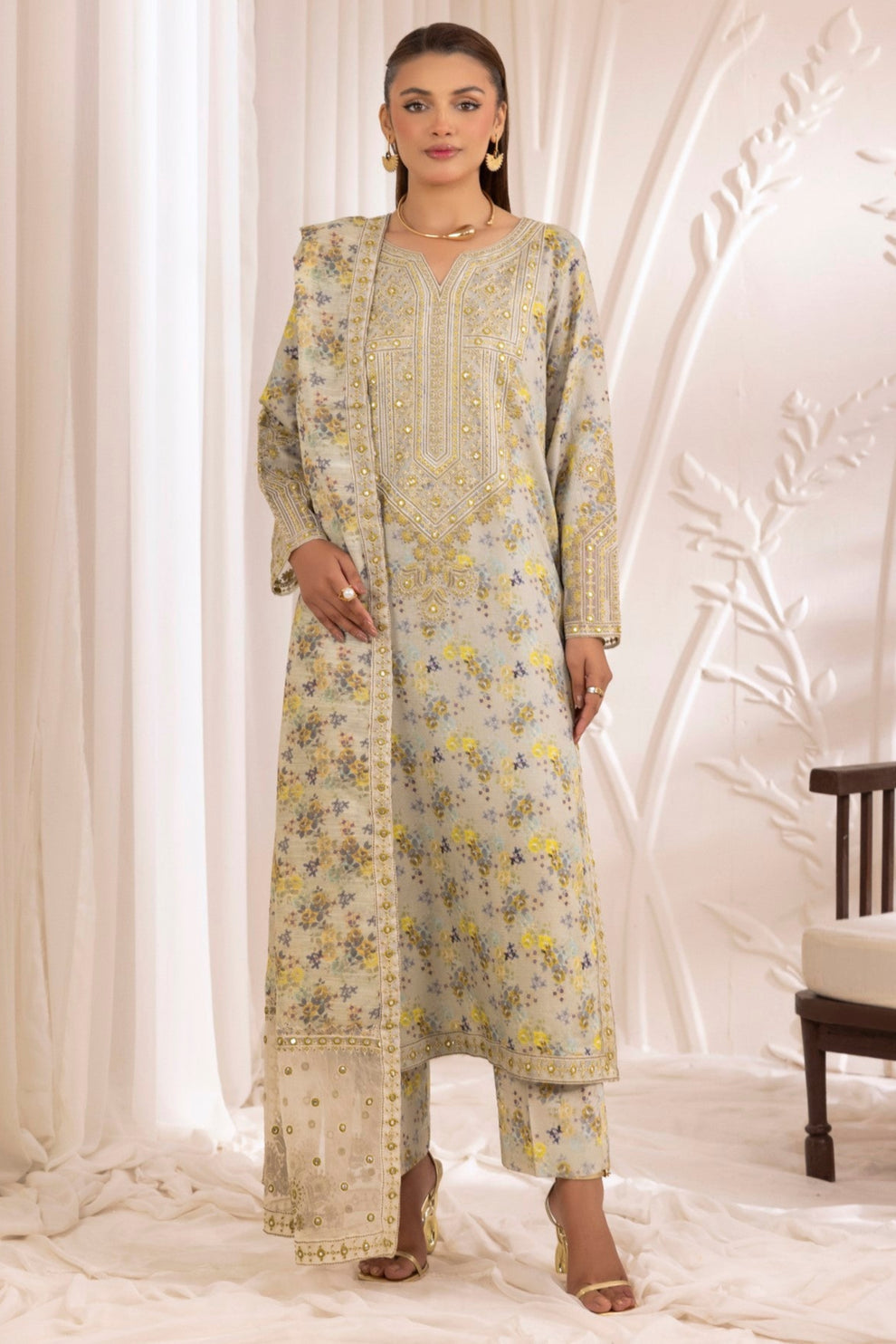 Mohagni | Phulkari Edit | DLS-01 - Official Mohagni stockist in UK - Sakeena London