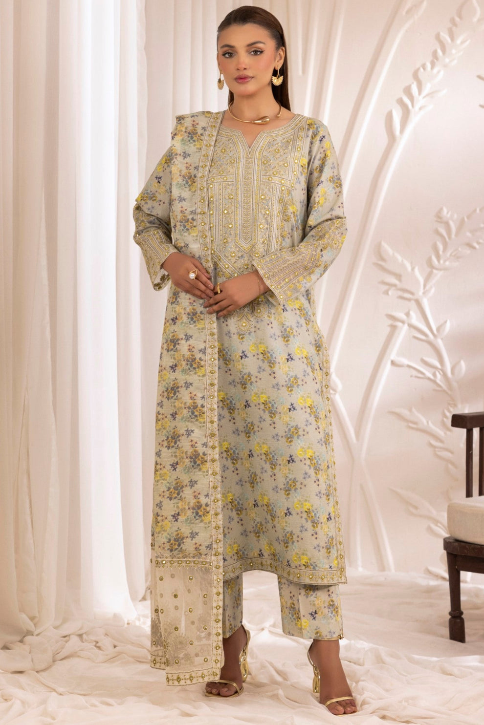 Mohagni | Phulkari Edit | DLS-01 - Official Mohagni stockist in UK - Sakeena London