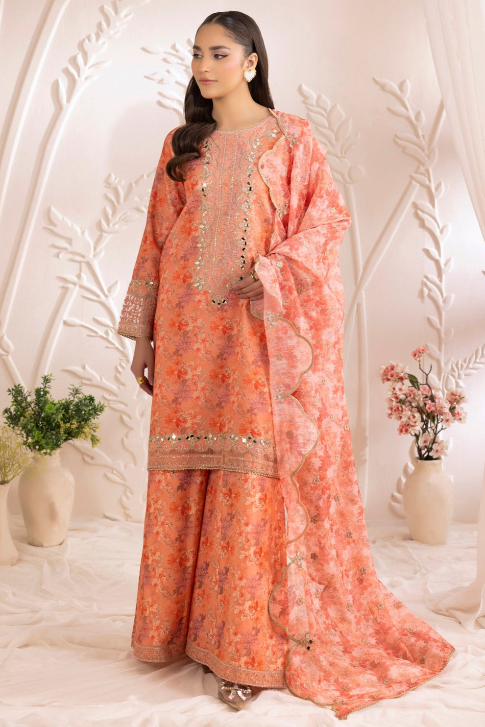 Mohagni | Phulkari Edit | DLS-02 - Official Mohagni stockist in UK - Sakeena London