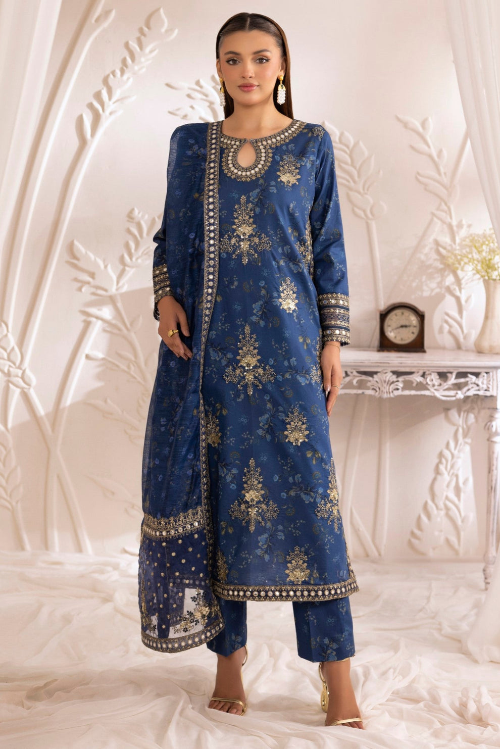 Mohagni | Phulkari Edit | DLS-04 - Official Mohagni stockist in UK - Sakeena London