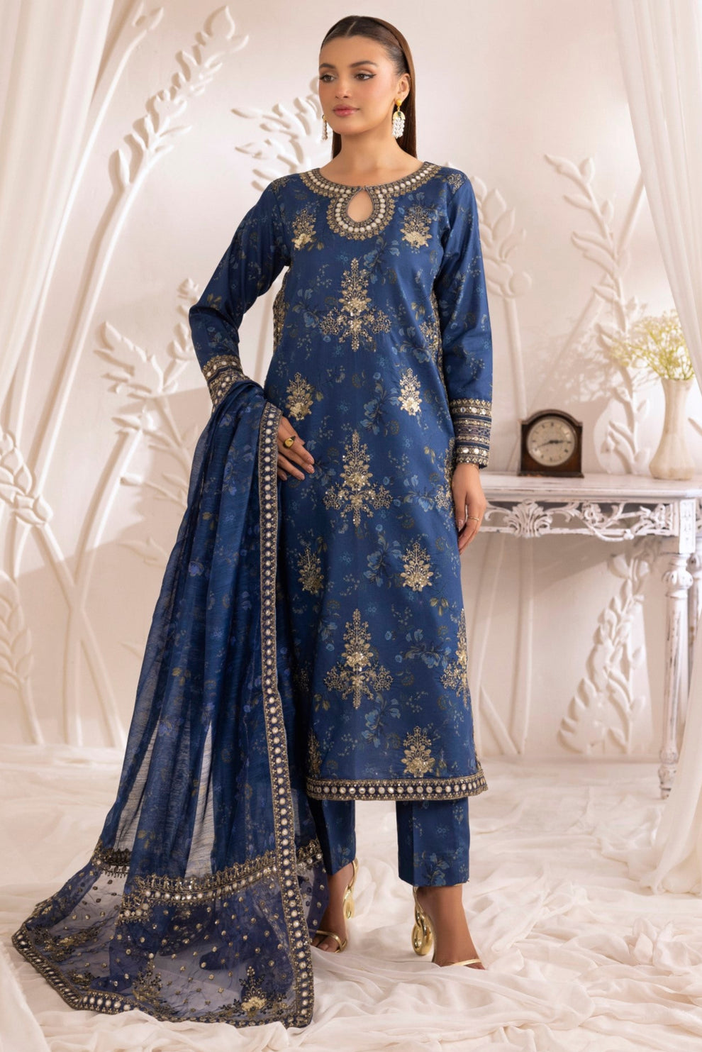 Mohagni | Phulkari Edit | DLS-04 - Official Mohagni stockist in UK - Sakeena London