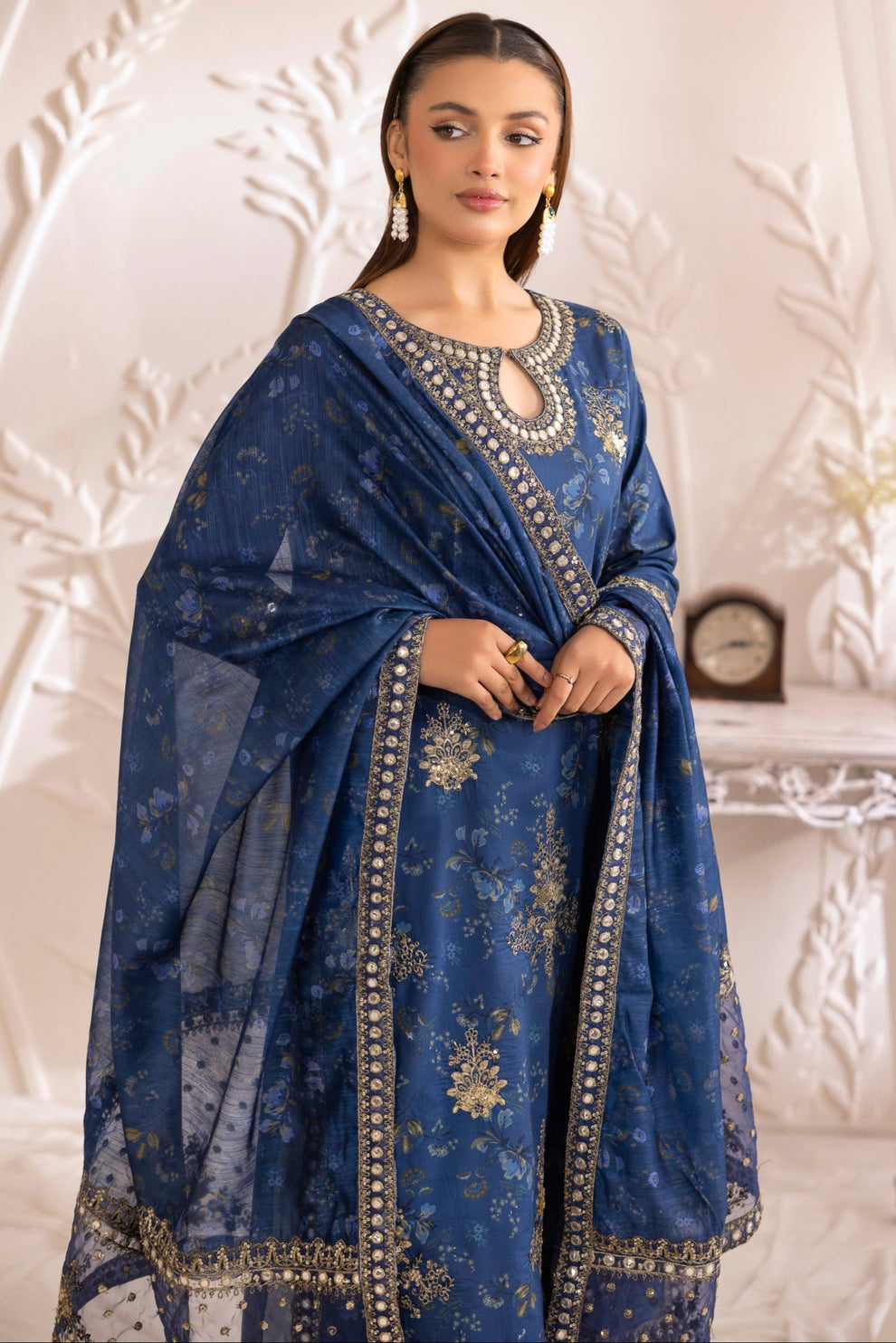 Mohagni | Phulkari Edit | DLS-04 - Official Mohagni stockist in UK - Sakeena London