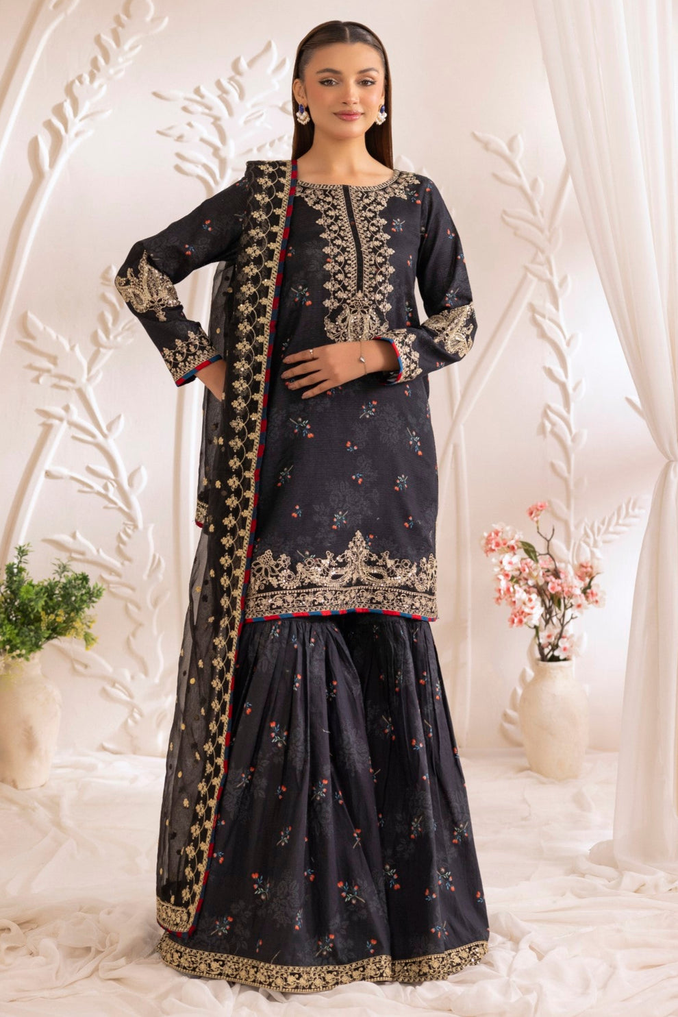 Mohagni | Phulkari Edit | DLS-06 - Official Mohagni stockist in UK - Sakeena London
