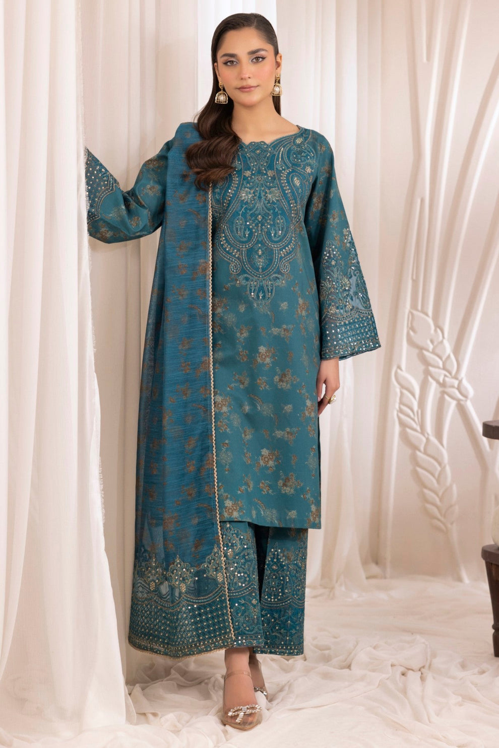Mohagni | Phulkari Edit | DLS-07 - Official Mohagni stockist in UK - Sakeena London