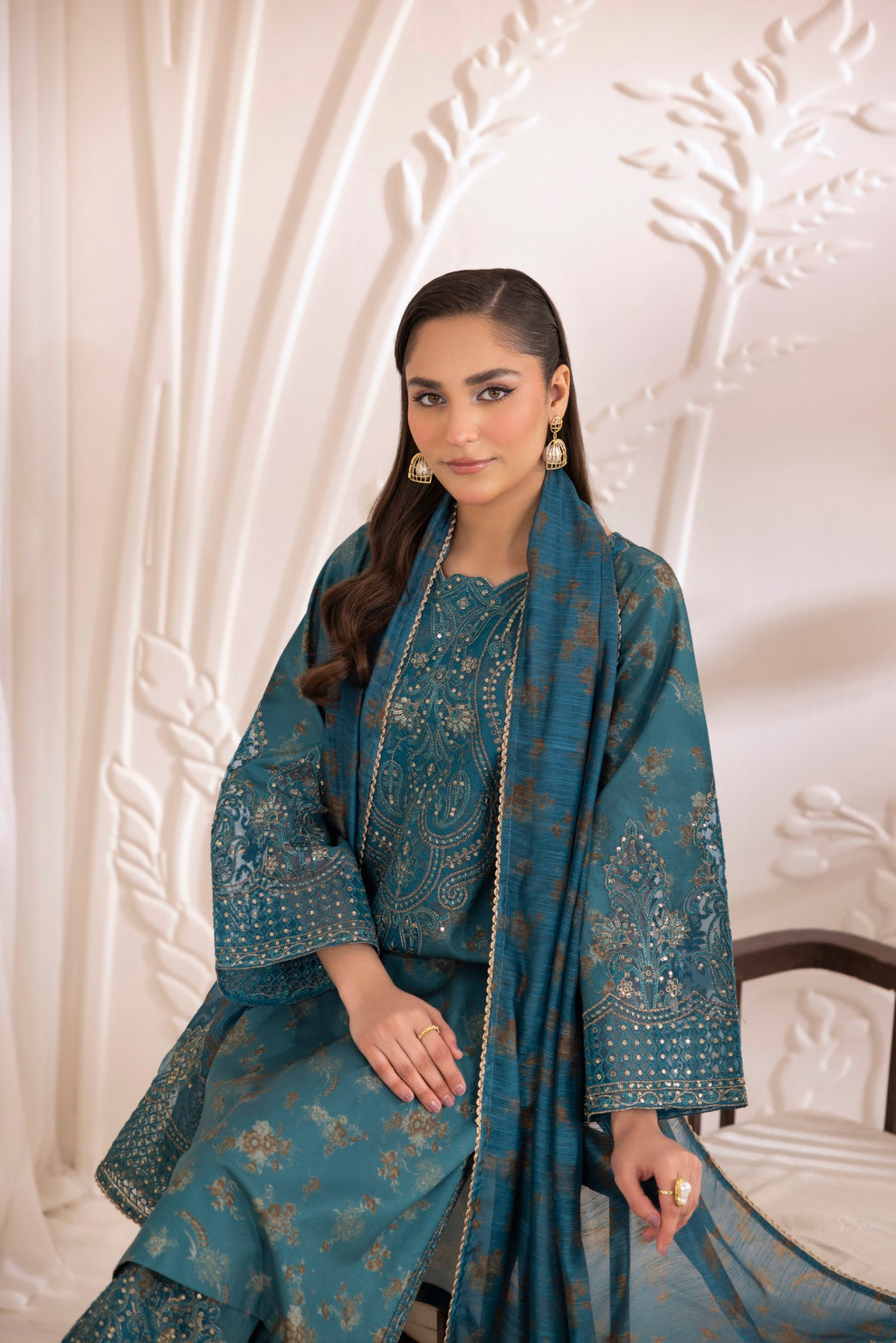 Mohagni | Phulkari Edit | DLS-07 - Official Mohagni stockist in UK - Sakeena London