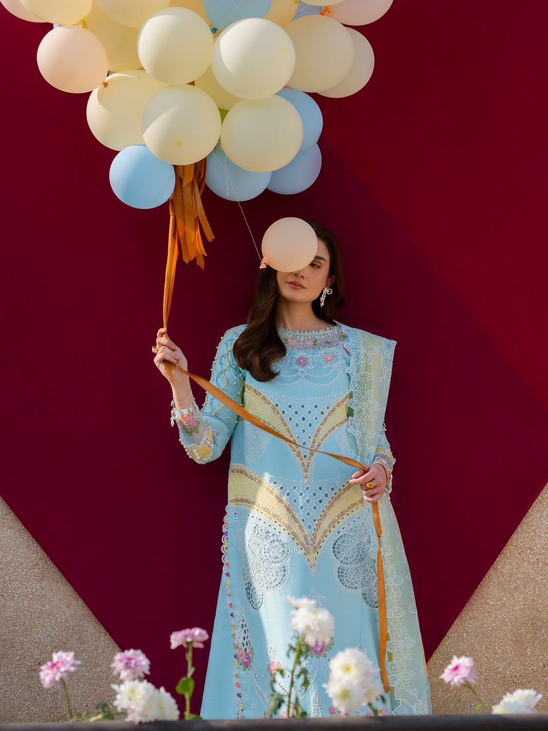 Parishay | Dil e Raqsam Festive Eid Lawn | DR-01 - Official Parishay stockist in UK - Sakeena London