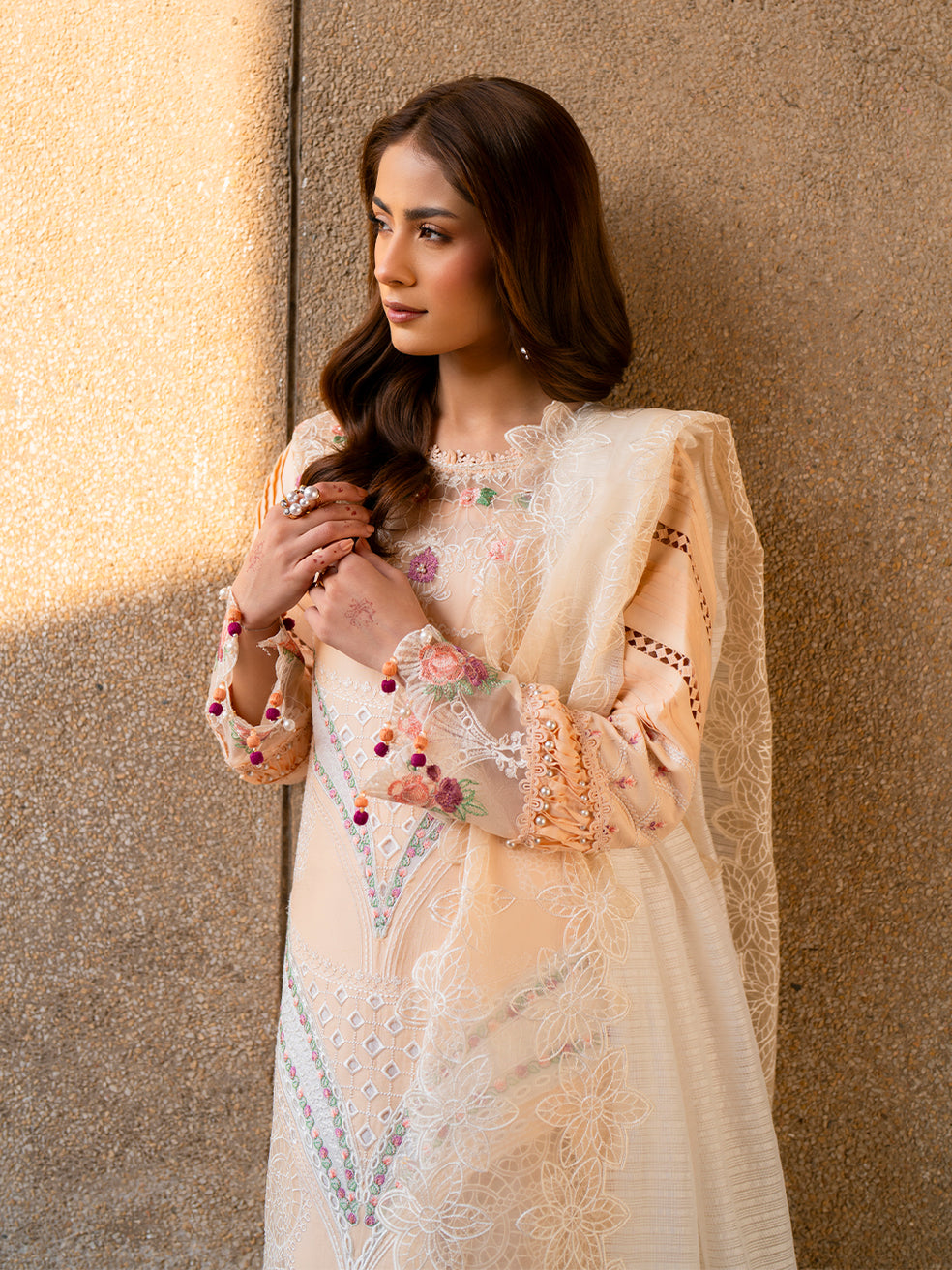 Parishay | Dil e Raqsam Festive Eid Lawn | DR-02 - Official Parishay stockist in UK - Sakeena London