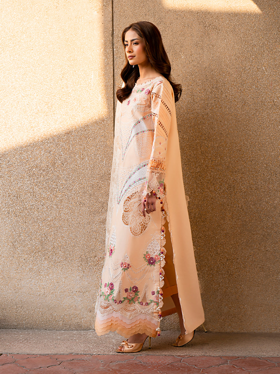 Parishay | Dil e Raqsam Festive Eid Lawn | DR-02 - Official Parishay stockist in UK - Sakeena London