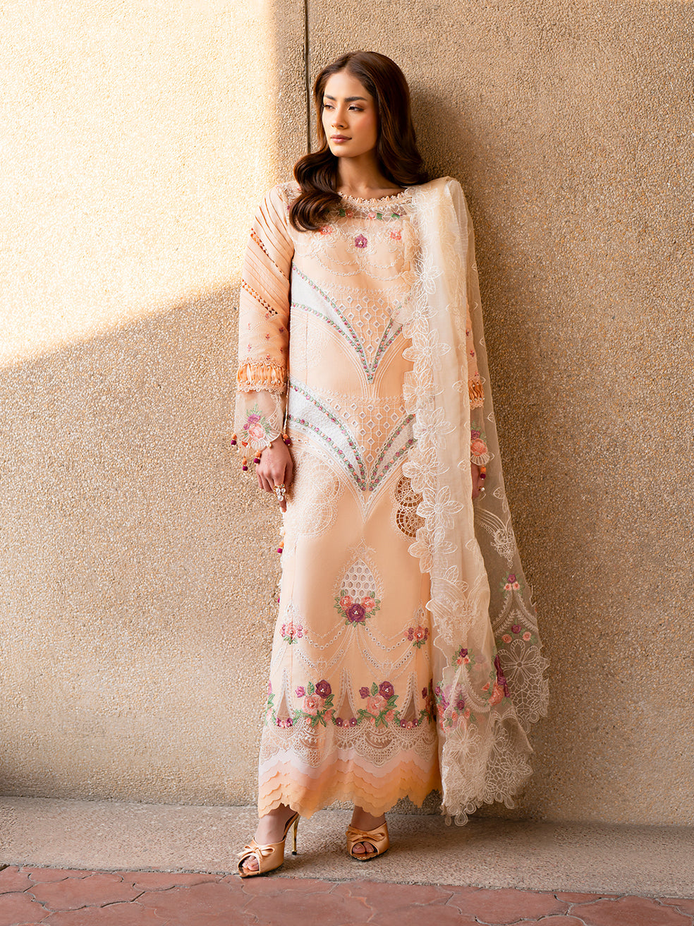 Parishay | Dil e Raqsam Festive Eid Lawn | DR-02 - Official Parishay stockist in UK - Sakeena London
