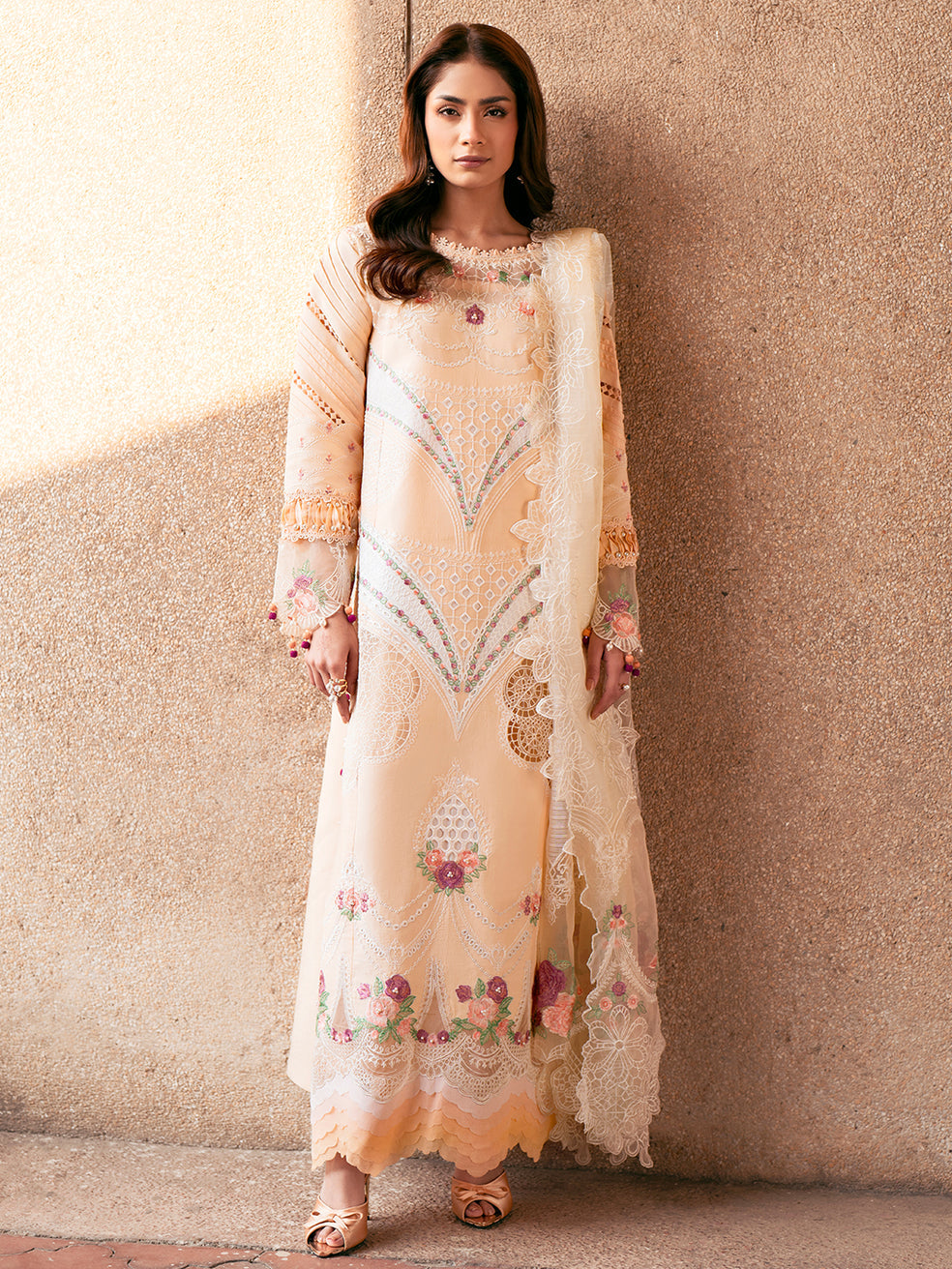 Parishay | Dil e Raqsam Festive Eid Lawn | DR-02 - Official Parishay stockist in UK - Sakeena London