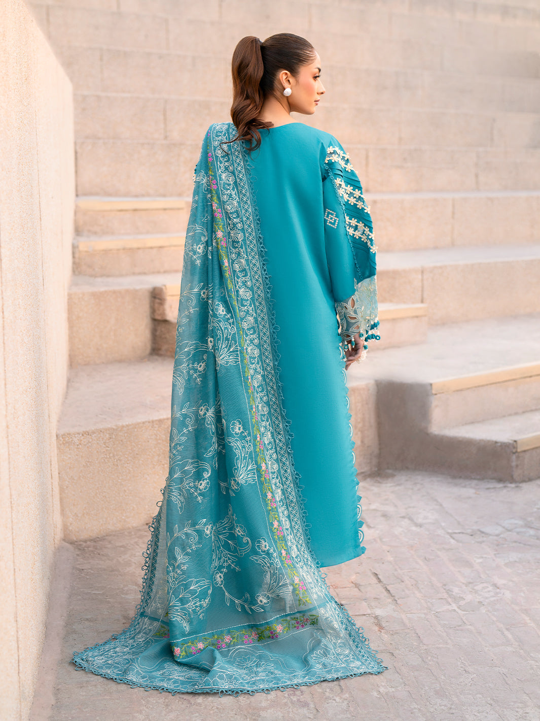 Parishay | Dil e Raqsam Festive Eid Lawn | DR-03 - Official Parishay stockist in UK - Sakeena London