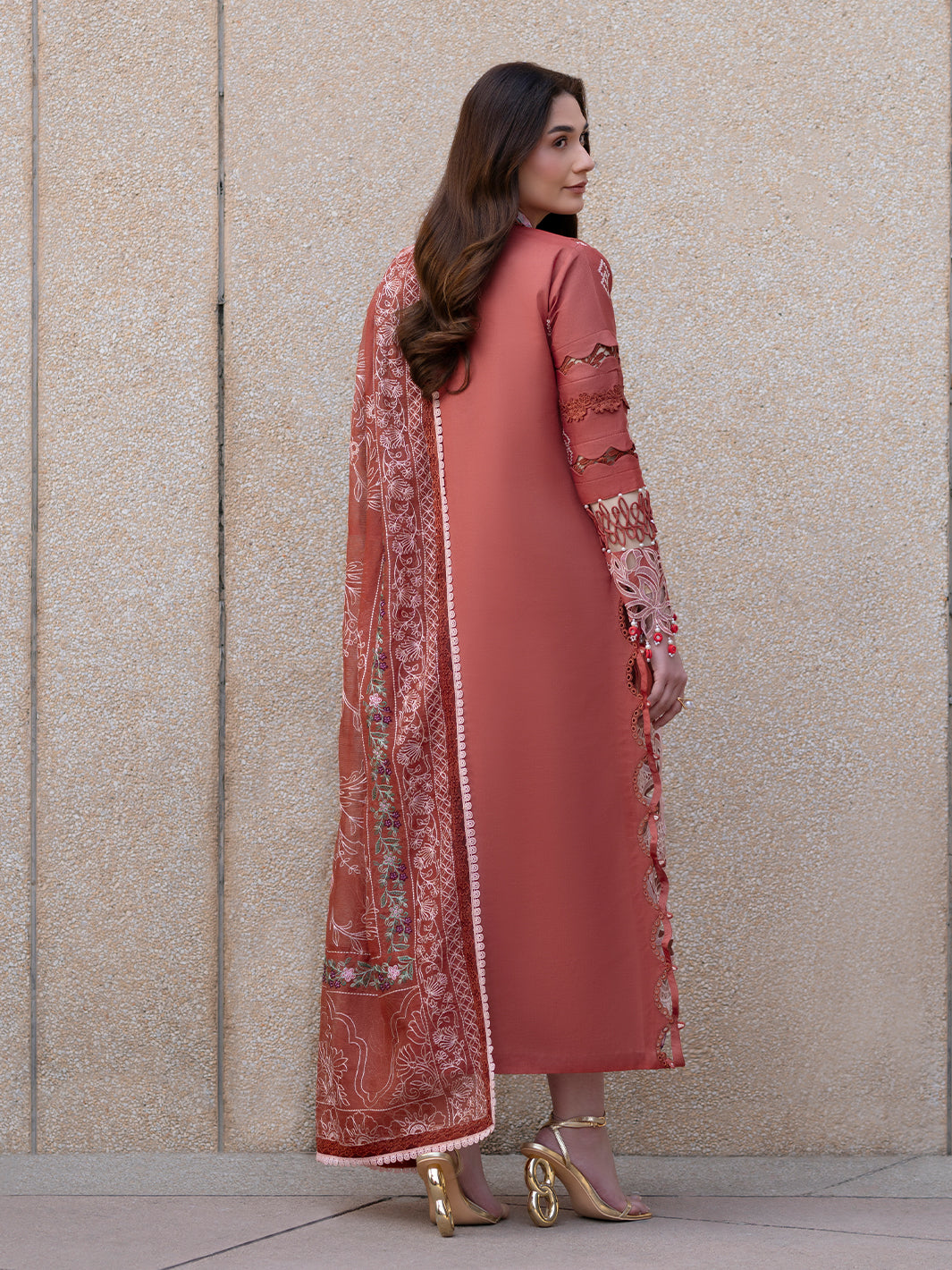 Parishay | Dil e Raqsam Festive Eid Lawn | DR-04 - Official Parishay stockist in UK - Sakeena London