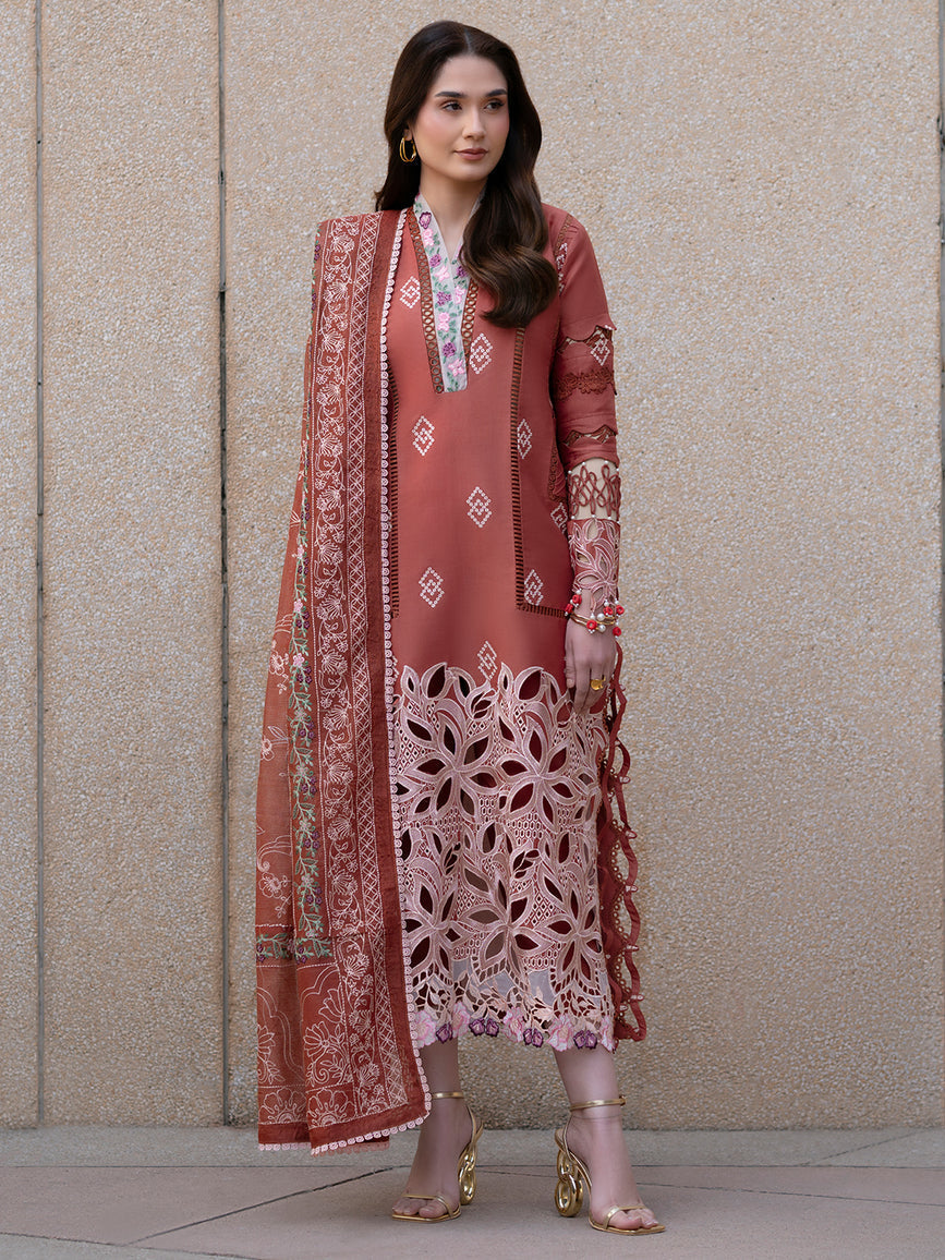 Parishay | Dil e Raqsam Festive Eid Lawn | DR-04 - Official Parishay stockist in UK - Sakeena London