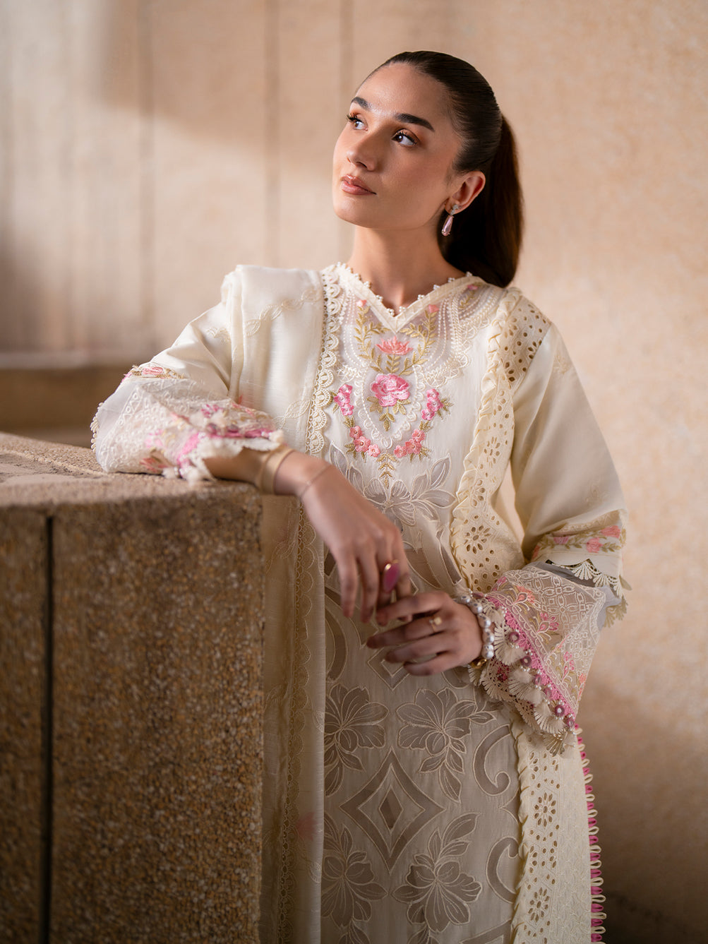 Parishay | Dil e Raqsam Festive Eid Lawn | DR-05 - Official Parishay stockist in UK - Sakeena London
