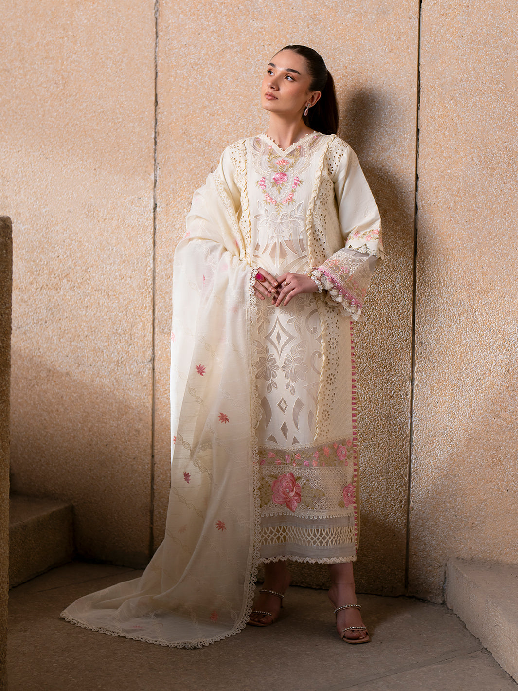 Parishay | Dil e Raqsam Festive Eid Lawn | DR-05 - Official Parishay stockist in UK - Sakeena London