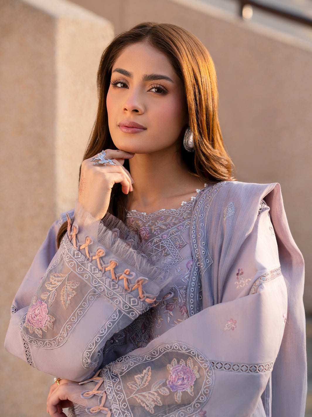 Parishay | Dil e Raqsam Festive Eid Lawn | DR-07 - Official Parishay stockist in UK - Sakeena London