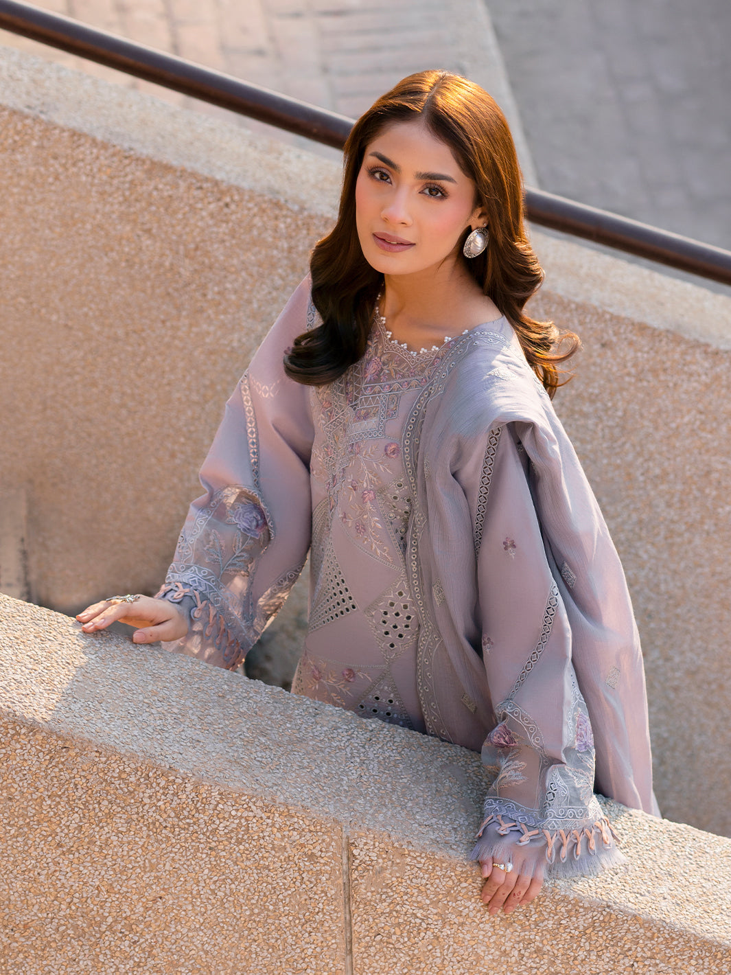 Parishay | Dil e Raqsam Festive Eid Lawn | DR-07 - Official Parishay stockist in UK - Sakeena London