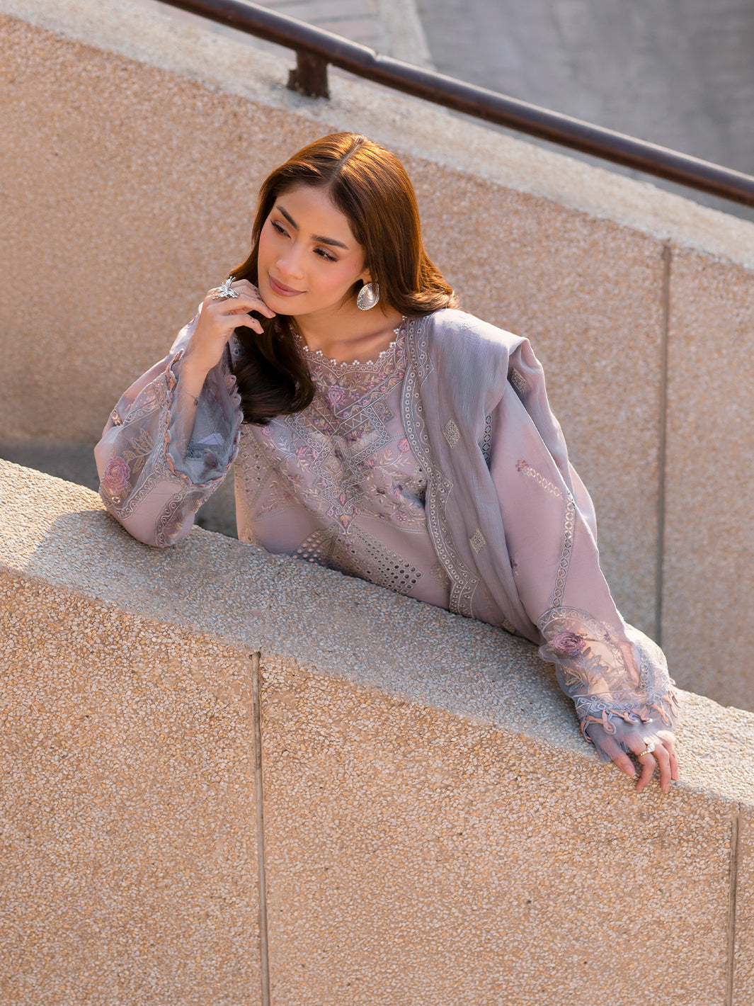 Parishay | Dil e Raqsam Festive Eid Lawn | DR-07 - Official Parishay stockist in UK - Sakeena London