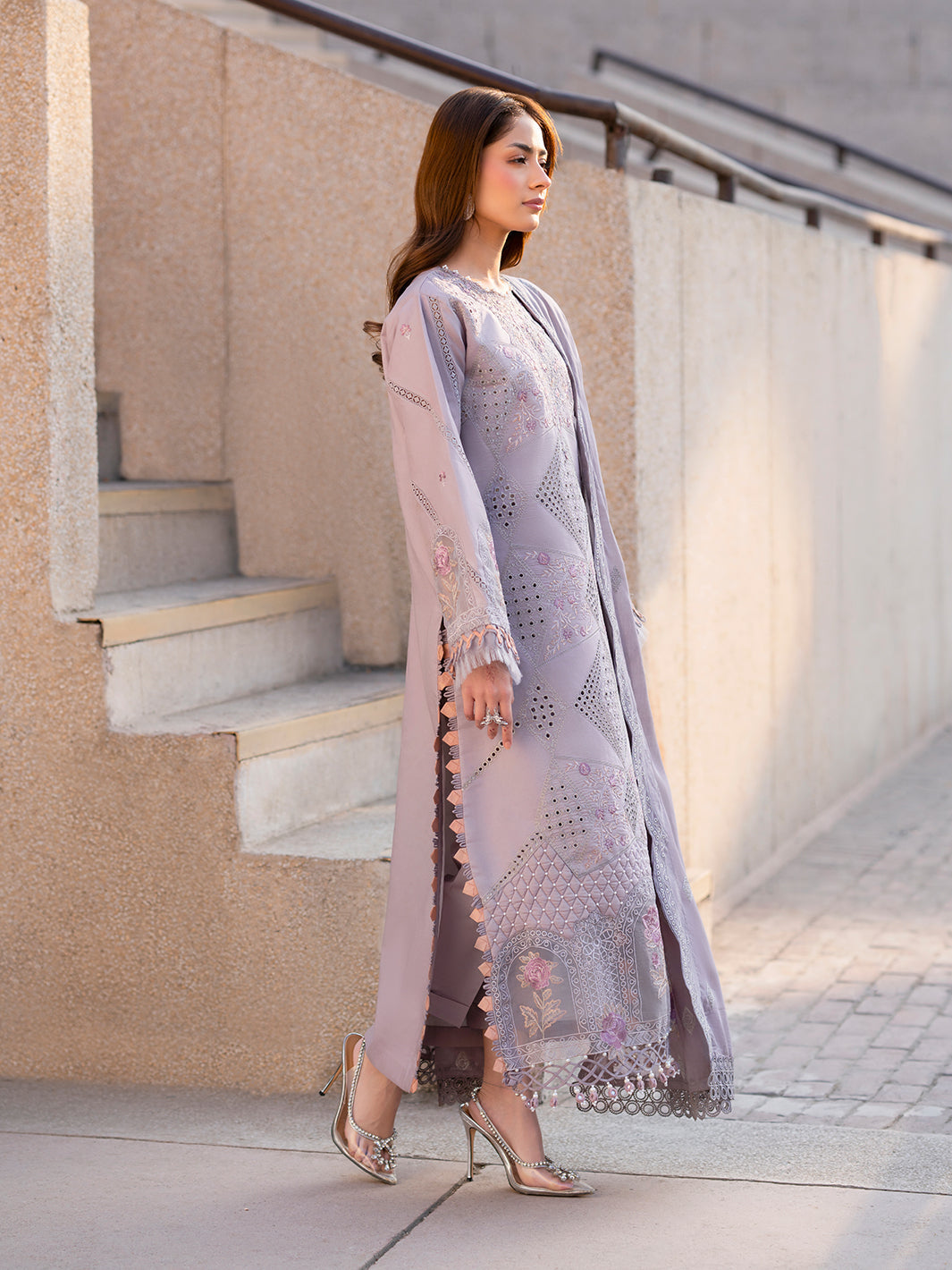 Parishay | Dil e Raqsam Festive Eid Lawn | DR-07 - Official Parishay stockist in UK - Sakeena London