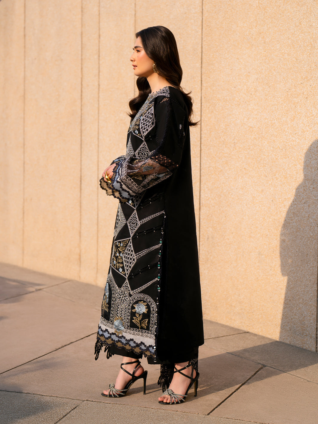Parishay | Dil e Raqsam Festive Eid Lawn | DR-08 - Official Parishay stockist in UK - Sakeena London