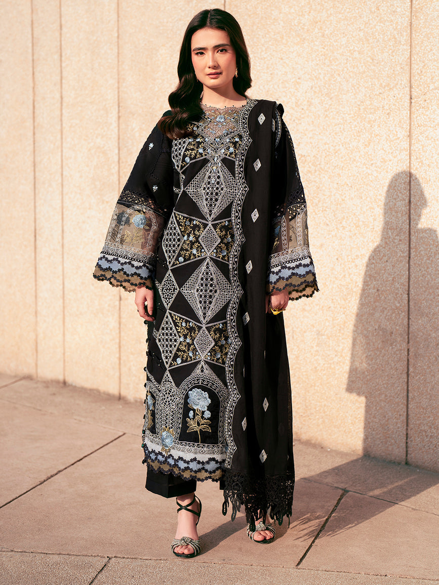 Parishay | Dil e Raqsam Festive Eid Lawn | DR-08 - Official Parishay stockist in UK - Sakeena London