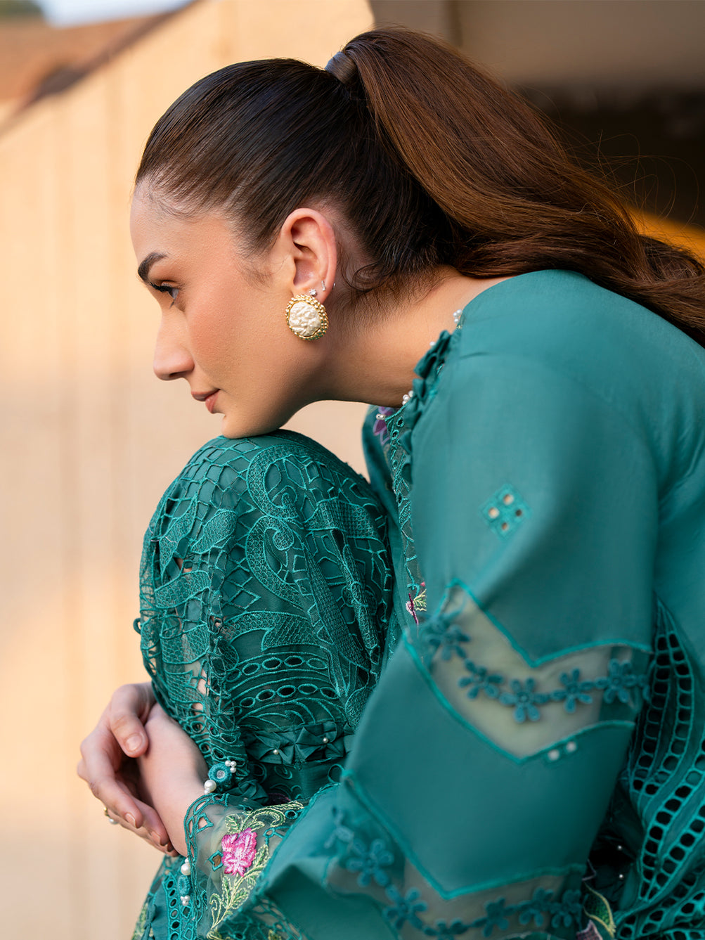 Parishay | Dil e Raqsam Festive Eid Lawn | DR-09 - Official Parishay stockist in UK - Sakeena London