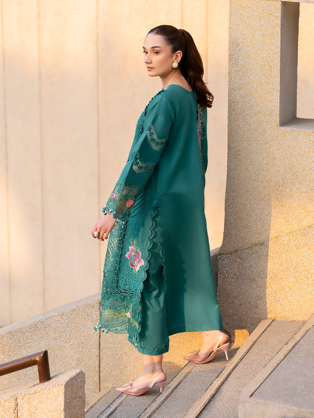 Parishay | Dil e Raqsam Festive Eid Lawn | DR-09 - Official Parishay stockist in UK - Sakeena London