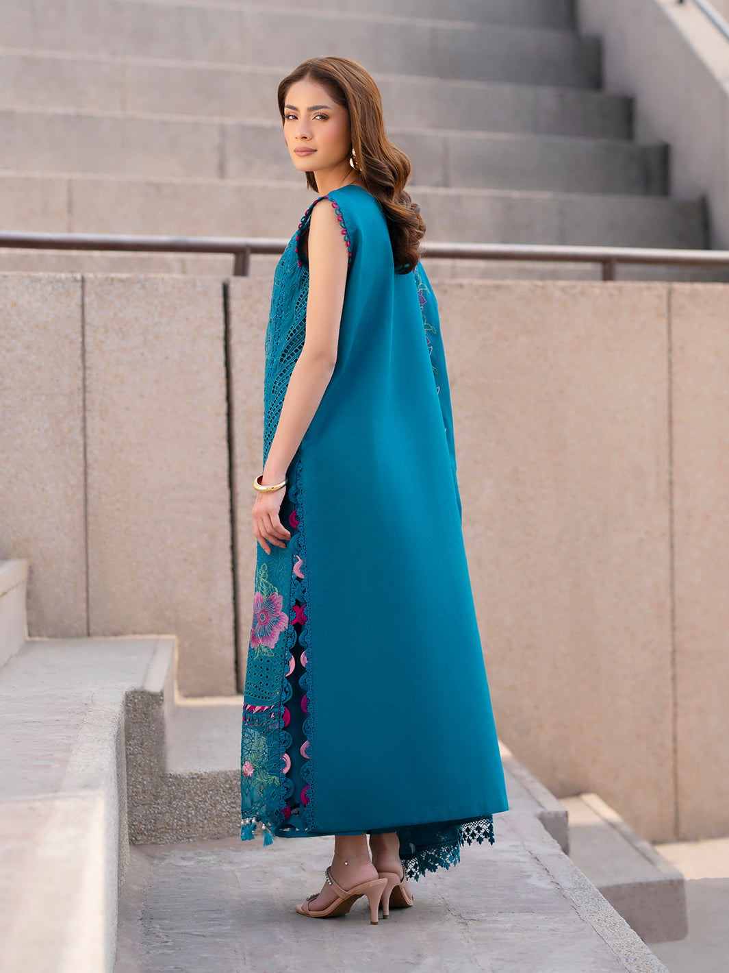 Parishay | Dil e Raqsam Festive Eid Lawn | DR-10 - Official Parishay stockist in UK - Sakeena London