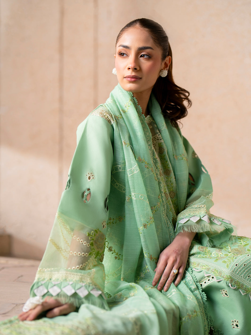 Parishay | Dil e Raqsam Festive Eid Lawn | DR-11 - Official Parishay stockist in UK - Sakeena London