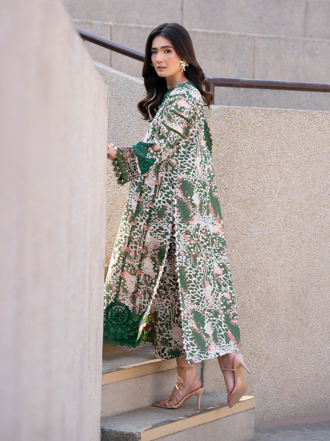 Parishay | Dil e Raqsam Festive Eid Lawn | DR-13 - Official Parishay stockist in UK - Sakeena London