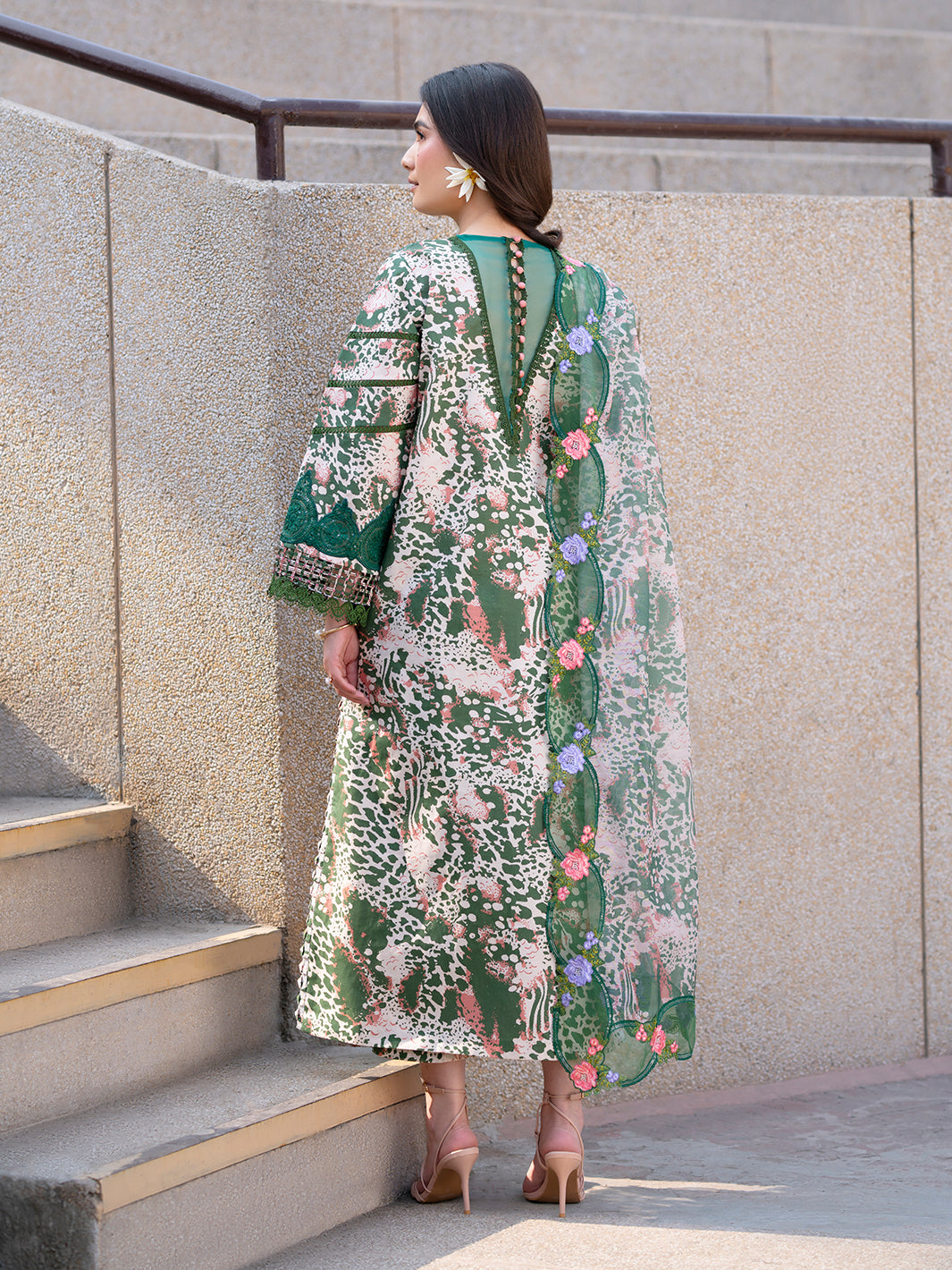 Parishay | Dil e Raqsam Festive Eid Lawn | DR-13 - Official Parishay stockist in UK - Sakeena London