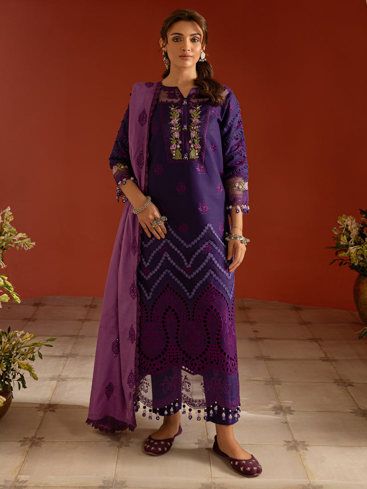 Parishay | Dastan e Noor Lawn | DSC-05 - Official Parishay stockist in UK - Sakeena London