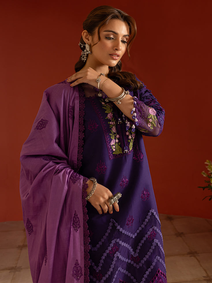 Parishay | Dastan e Noor Lawn | DSC-05 - Official Parishay stockist in UK - Sakeena London
