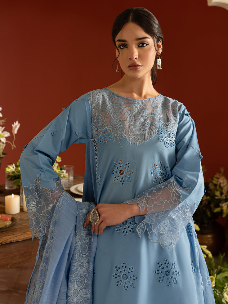 Parishay | Dastan e Noor Lawn | DSC-10 - Official Parishay stockist in UK - Sakeena London