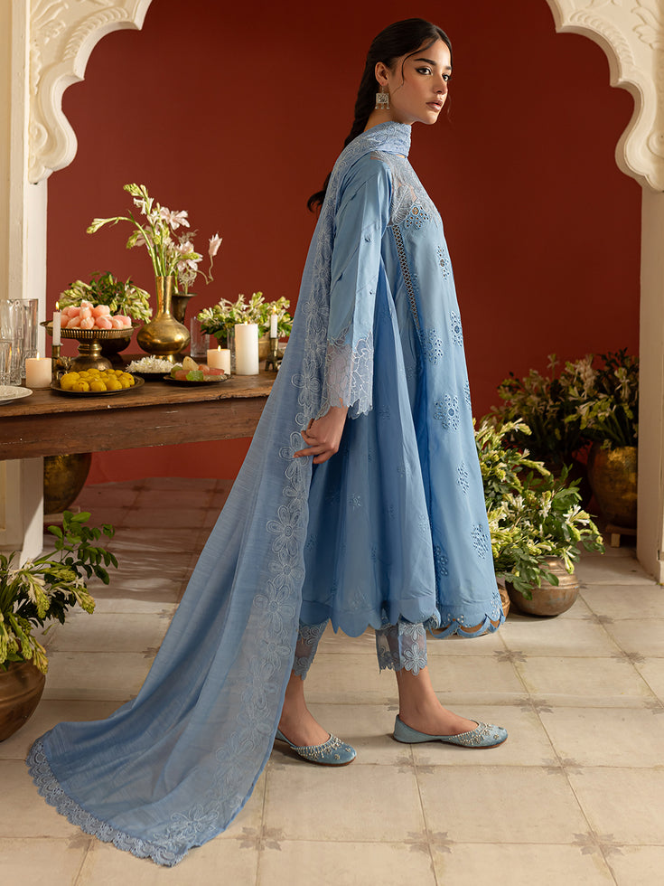 Parishay | Dastan e Noor Lawn | DSC-10 - Official Parishay stockist in UK - Sakeena London