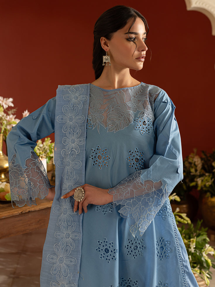 Parishay | Dastan e Noor Lawn | DSC-10 - Official Parishay stockist in UK - Sakeena London