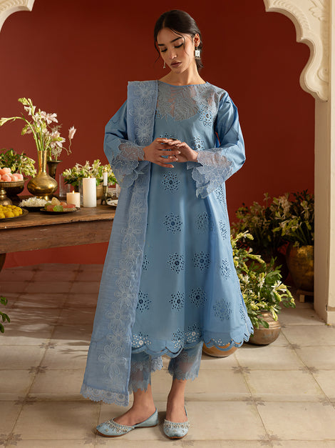 Parishay | Dastan e Noor Lawn | DSC-10 - Official Parishay stockist in UK - Sakeena London