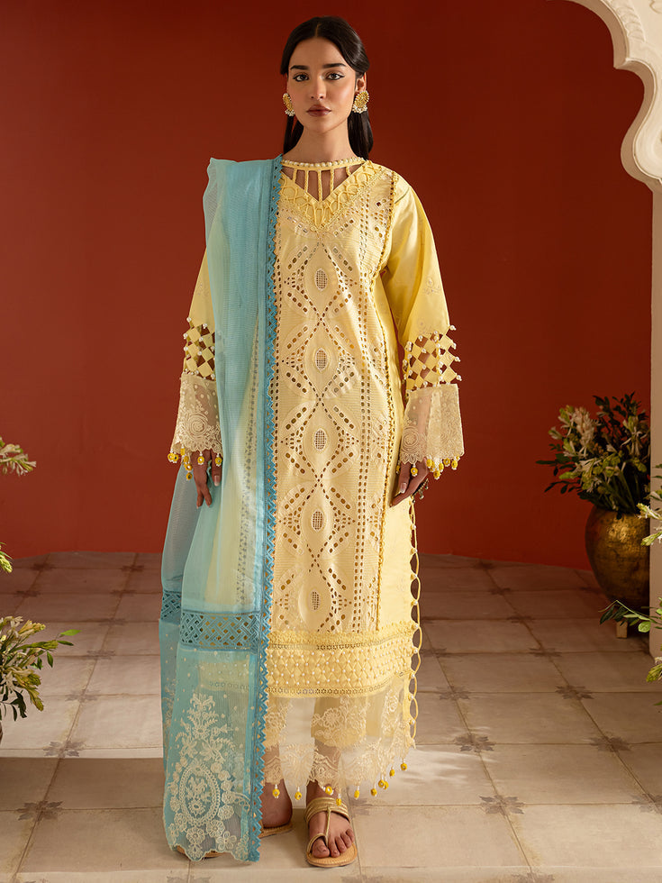 Parishay | Dastan e Noor Lawn | DSC-11 - Official Parishay stockist in UK - Sakeena London