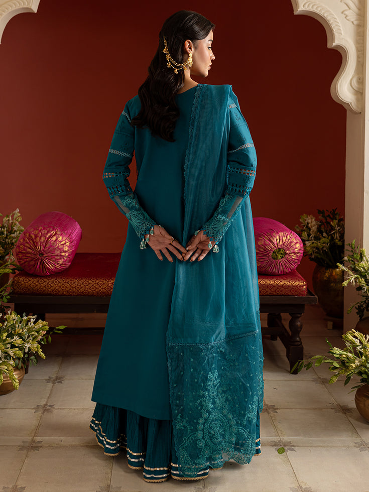 Parishay | Dastan e Noor Lawn | DSC-12 - Official Parishay stockist in UK - Sakeena London