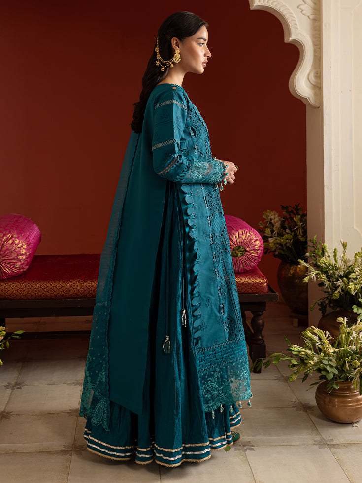 Parishay | Dastan e Noor Lawn | DSC-12 - Official Parishay stockist in UK - Sakeena London
