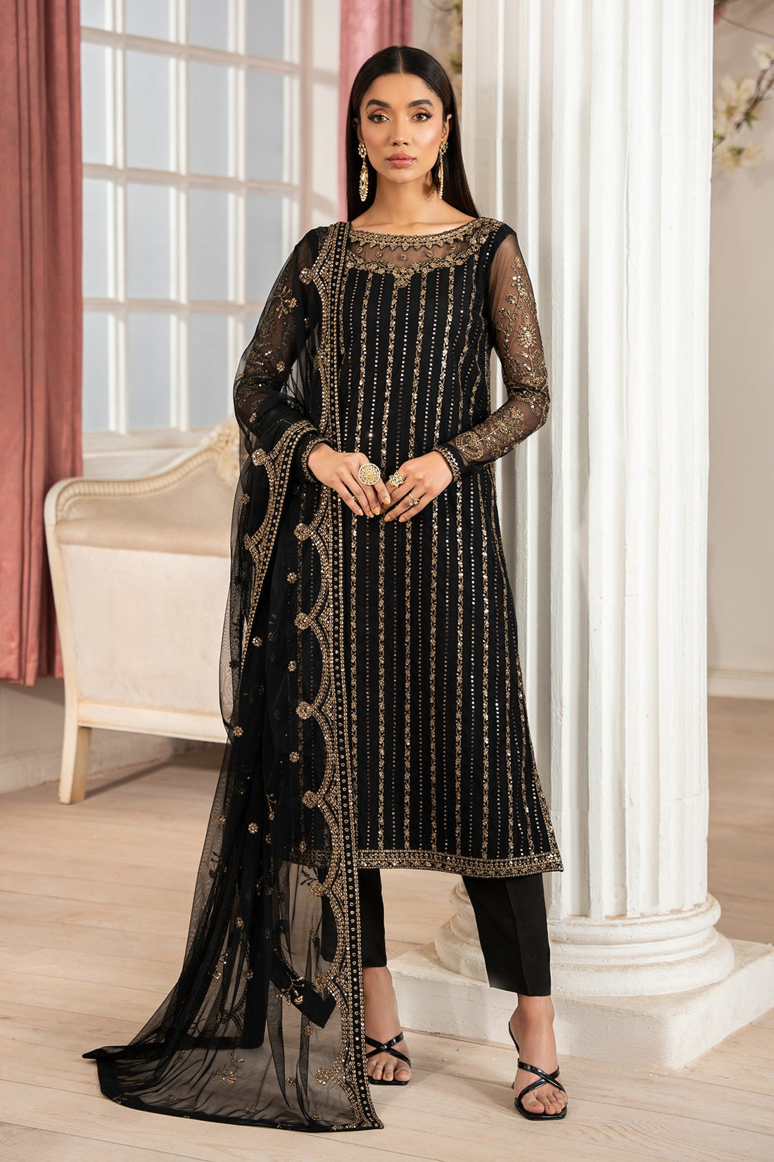 Zarif | Heer Formals | Z-02 YASNA - Official Zarif stockist in UK - Sakeena London