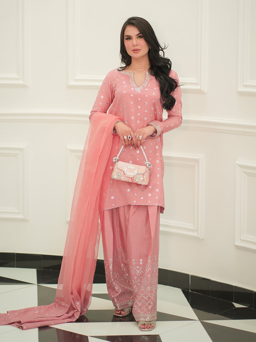 Faiza Faisal | Mayal Festive Pret 25 | FARIHA - Official Faiza Faisal stockist in UK - Sakeena London