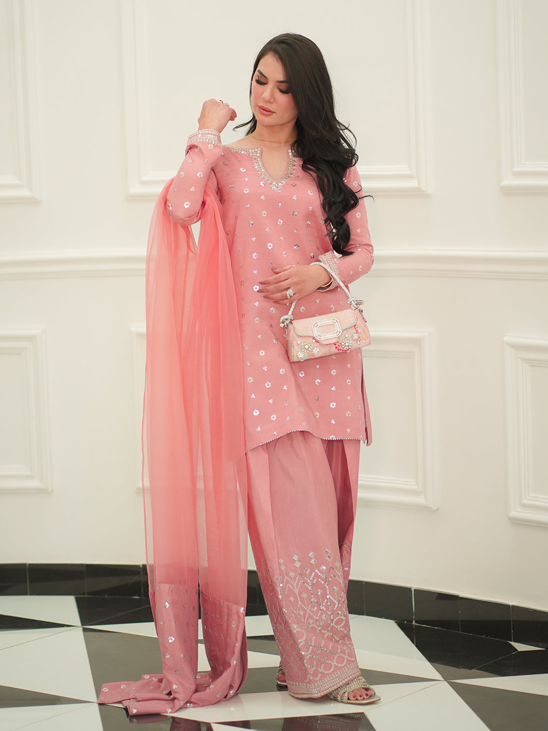 Faiza Faisal | Mayal Festive Pret 25 | FARIHA - Official Faiza Faisal stockist in UK - Sakeena London