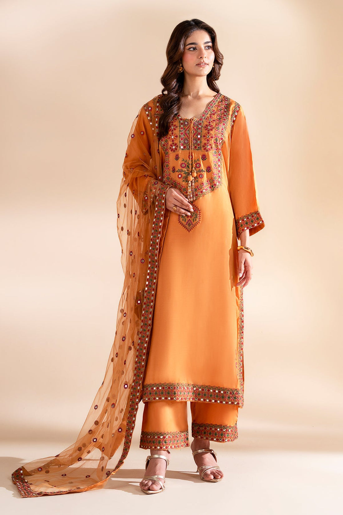 Charizma | Festive Pret | 3-PC Embroidered Silk CMA-6-360 by Charizma – Pakistani designer wear
