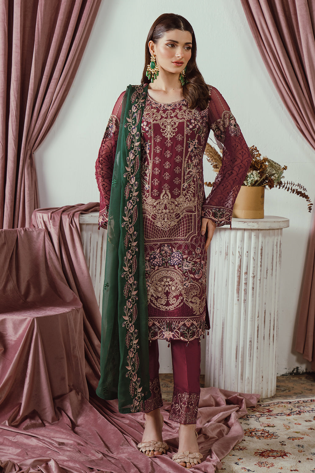 Ramsha | Ramsha Collection | F-2501 - Official Ramsha stockist in UK - Sakeena London