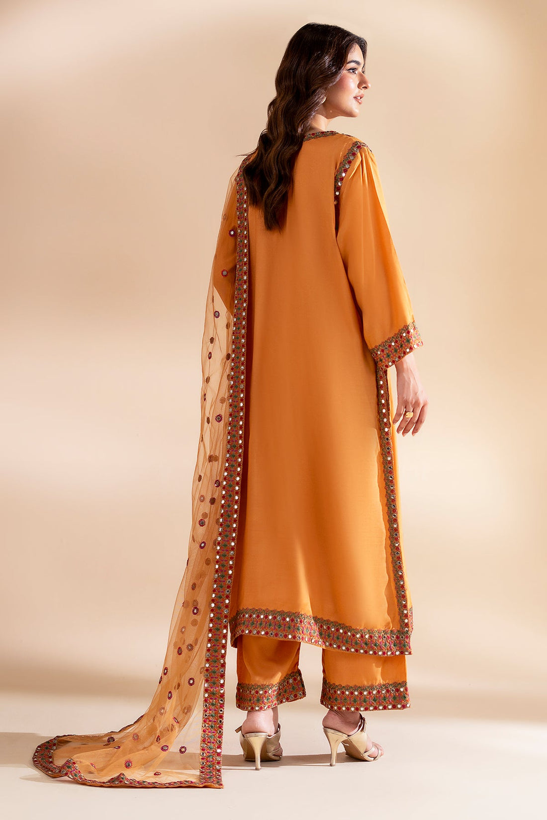 Charizma | Festive Pret | 3-PC Embroidered Silk CMA-6-360