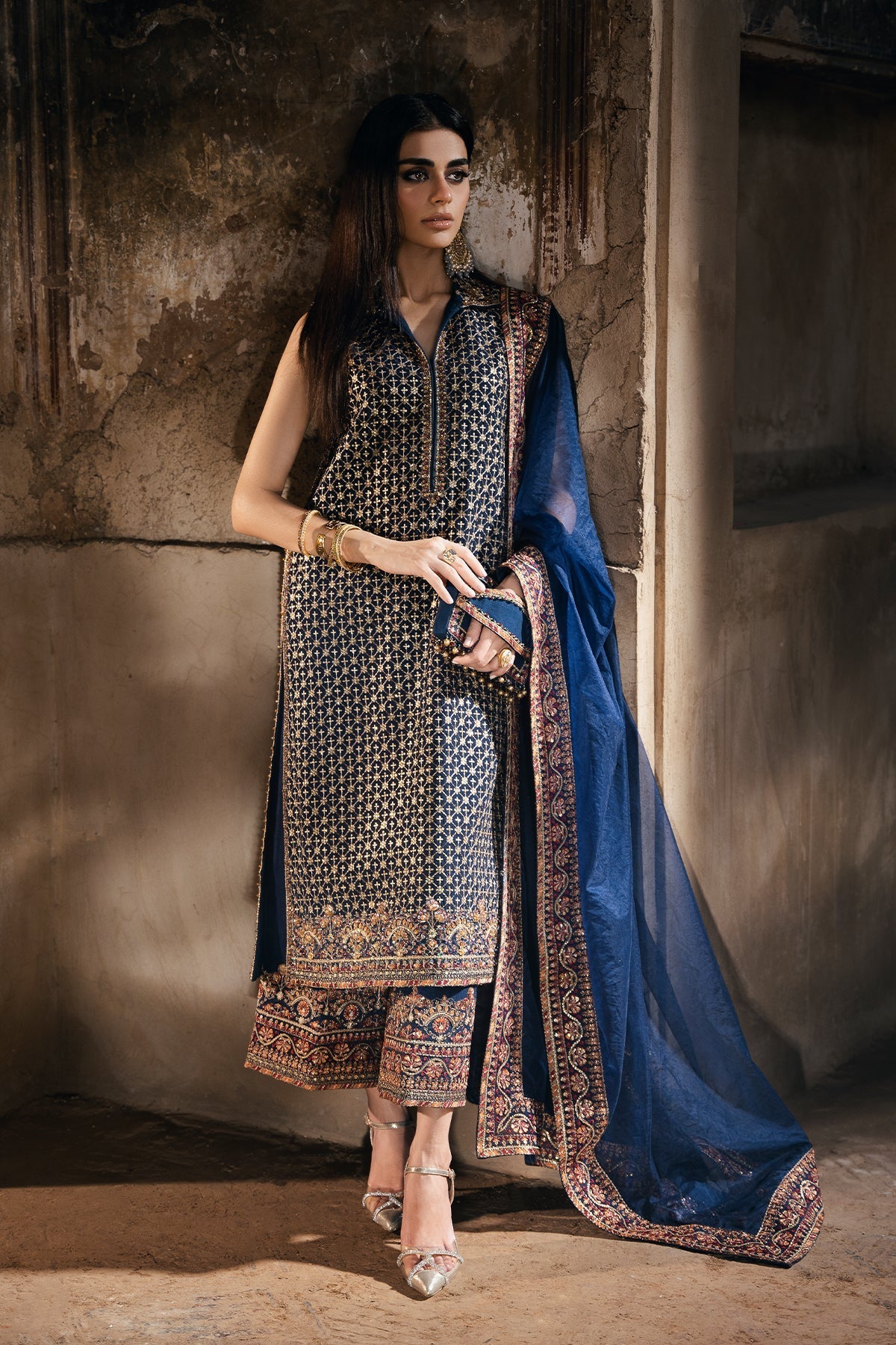 Mina Kashif | Virsa Wedding Formals | Nayab - Official Mina Kashif stockist in UK - Sakeena London