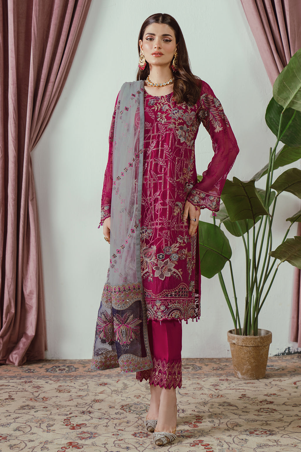 Ramsha | Ramsha Collection | F-2506 - Official Ramsha stockist in UK - Sakeena London
